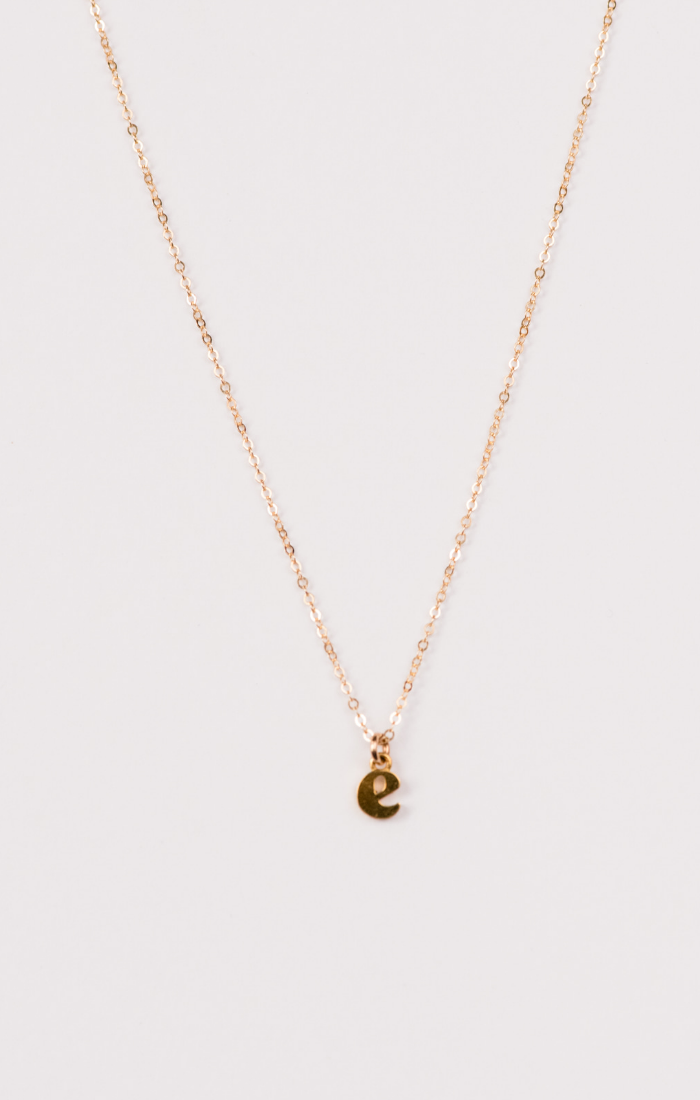ABLE Lowercase Initial Necklace