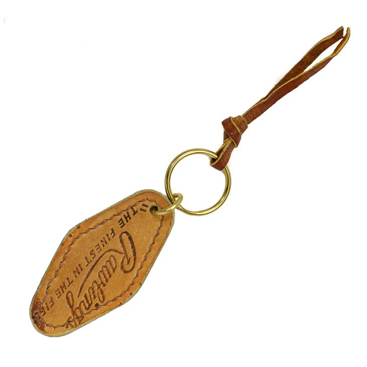 Vintage Baseball Glove Key Fob