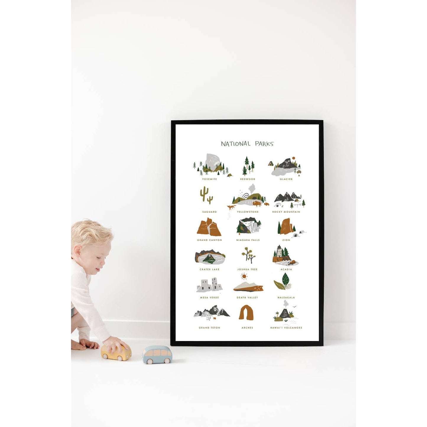National Parks Art Print