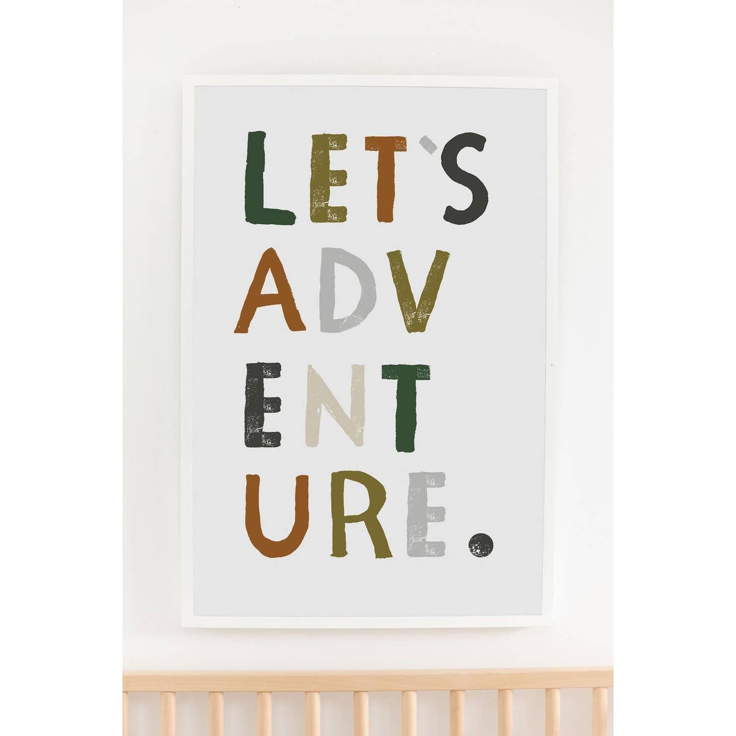 Let's Adventure Art Print