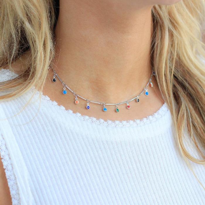 Fiesta Charm Choker