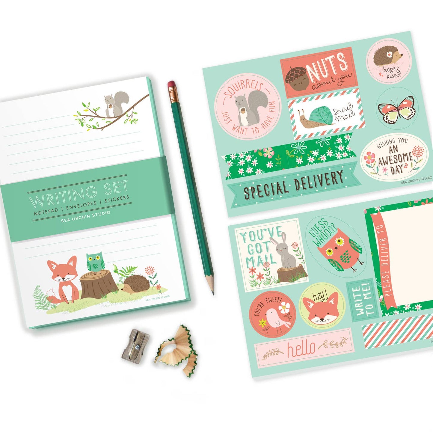 Woodland Writing Set