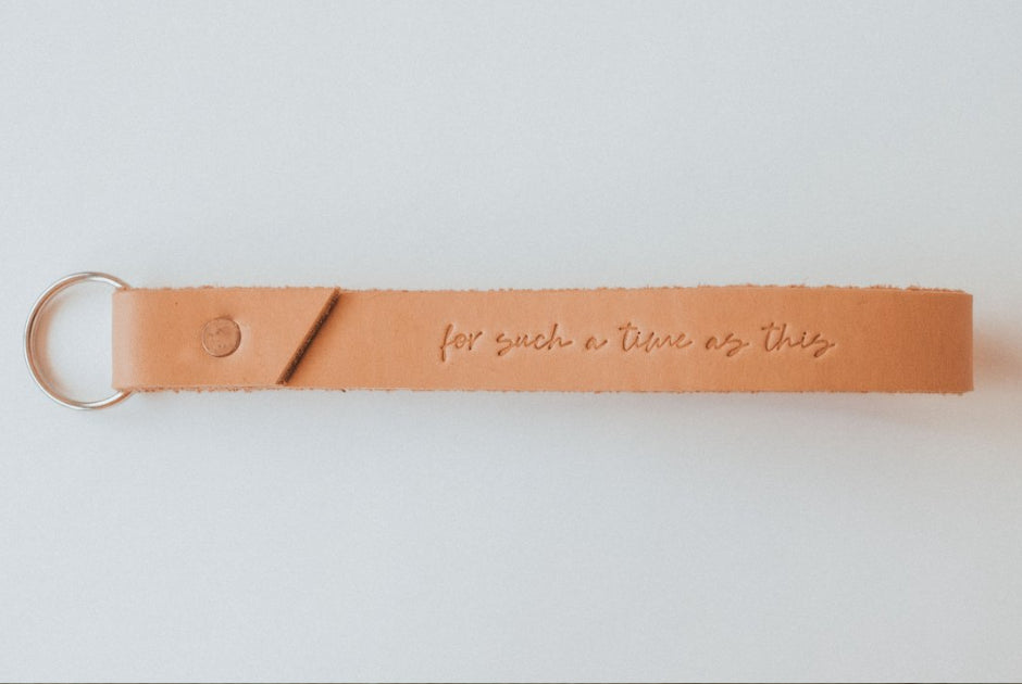 For Such a Time as This Wristlet Keychain