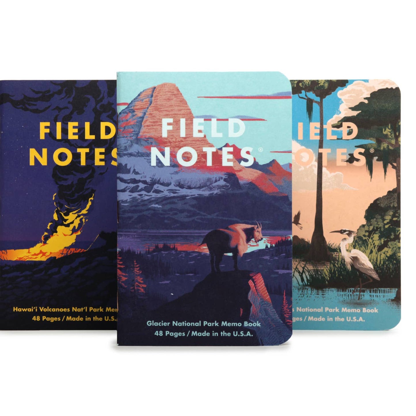Field Notes National Parks - Series F