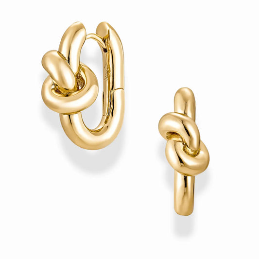 Karina Knot Hoops