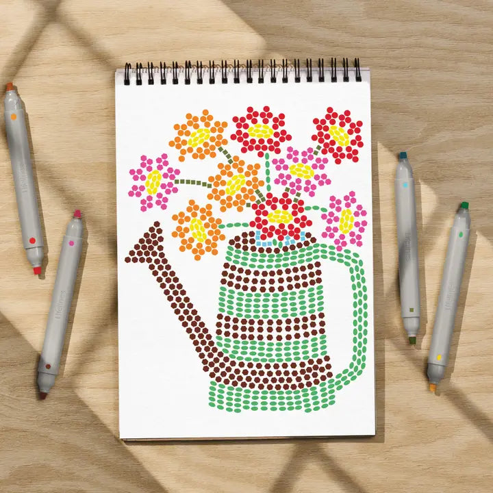 Flowart - Stamp By Shape- Secret Garden