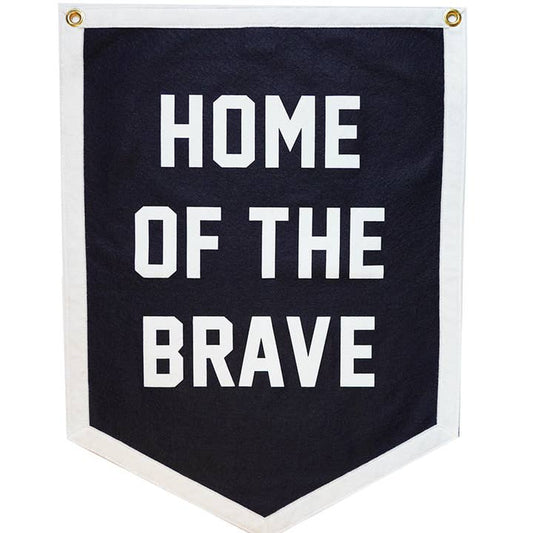 Home of the Brave Camp Flag