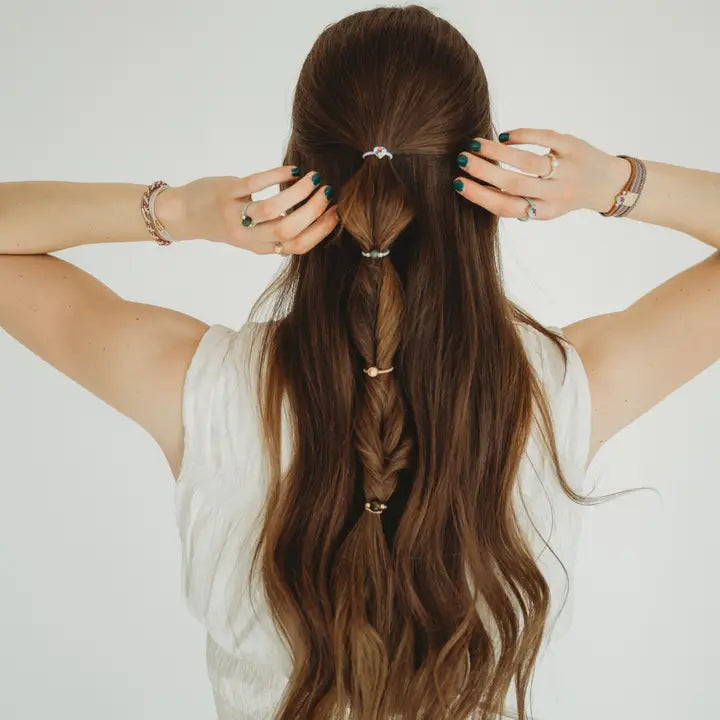 "Terra" Earth Tones Hair Tie Rings