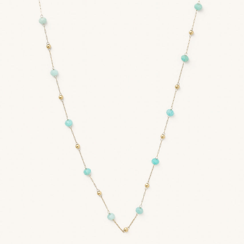 Camille Amazonite Necklace