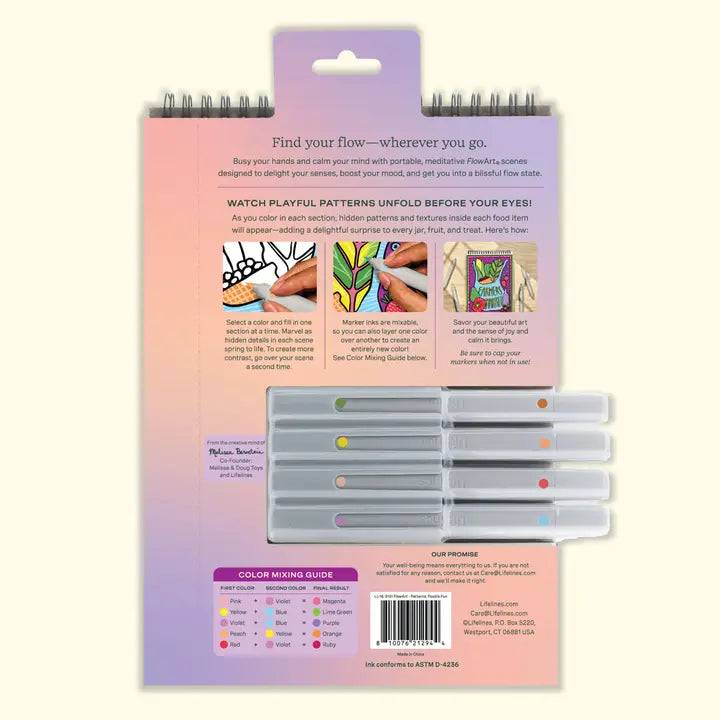 Flowart Hidden Patterns - Foodie Fun
