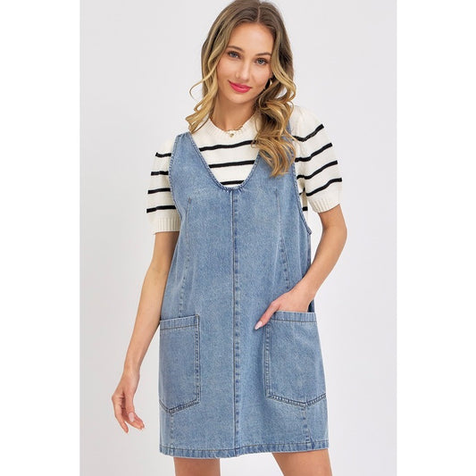 Denim Mini Dress
