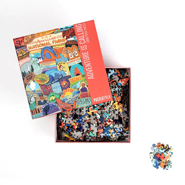 Adventure Is Calling 1000 Piece Nation Parks Puzzle