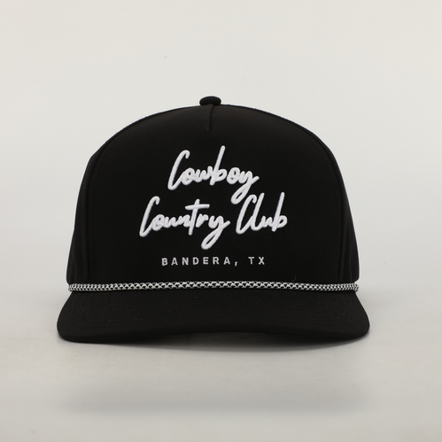 Cursive Roped Hat