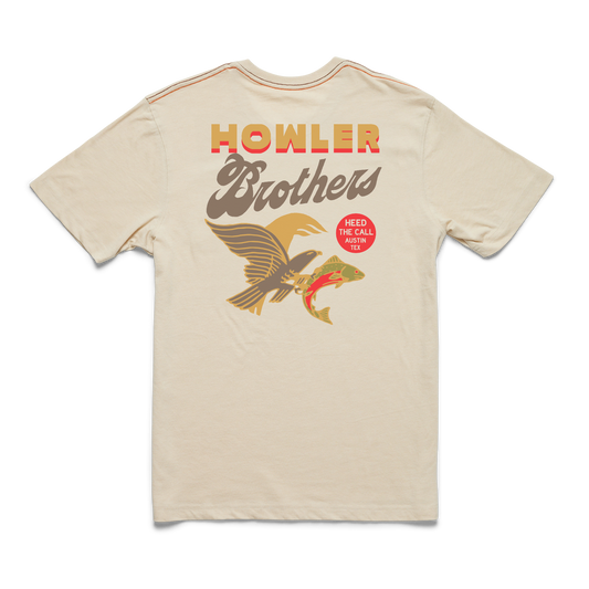 Pocket T-Shirt Osprey Prey:Sand Heather