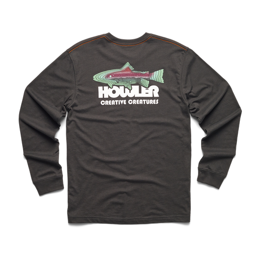 Howler Long Sleeve T-Shirt Trucha Black