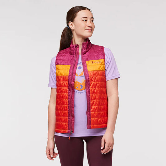 Cotopaxi Women's Capa Insulated Vest Raspberry/Canyon