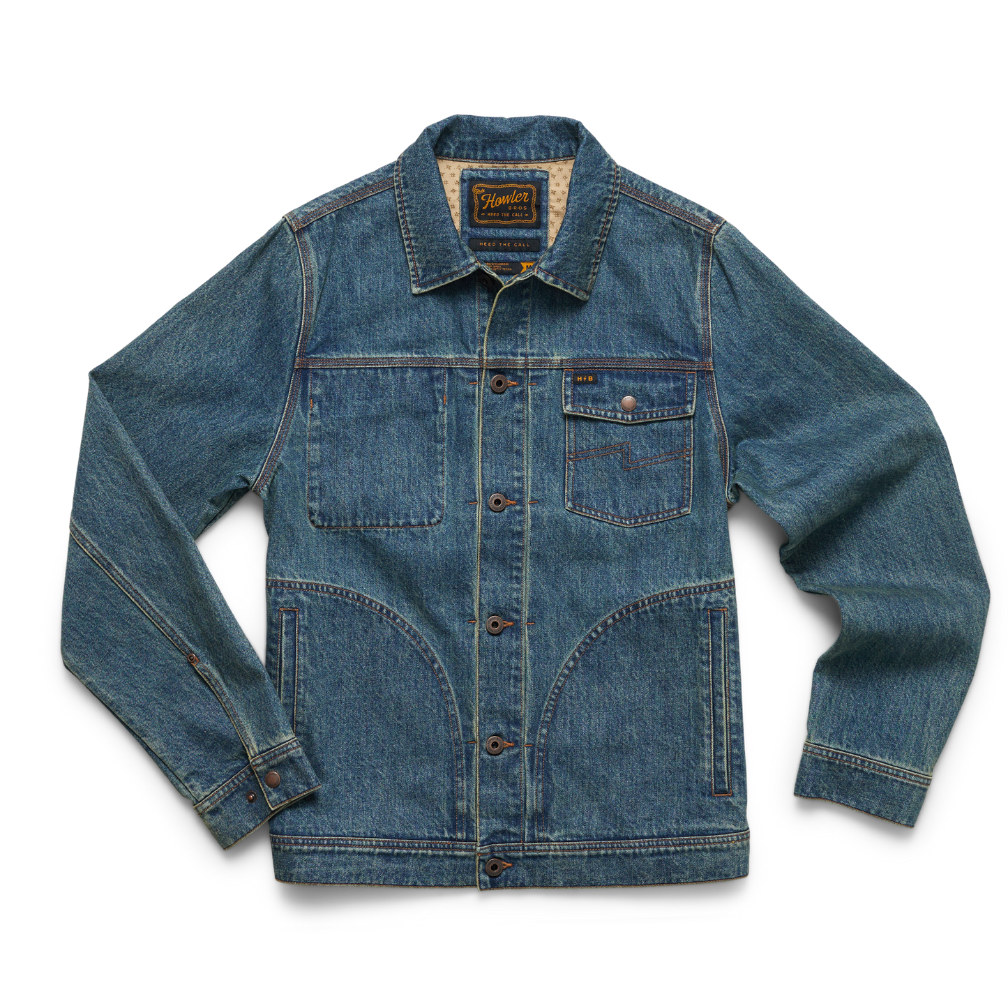 Howler Denim Depot Jacket- Petty Mid Wash