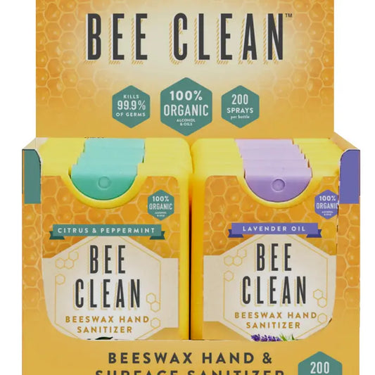 Organic Beeswax Bee Clean Hand Sanitizer Spray