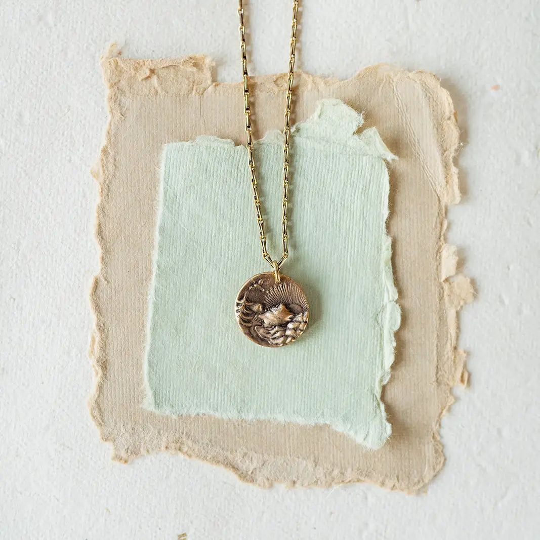 Heirloom Button Necklace