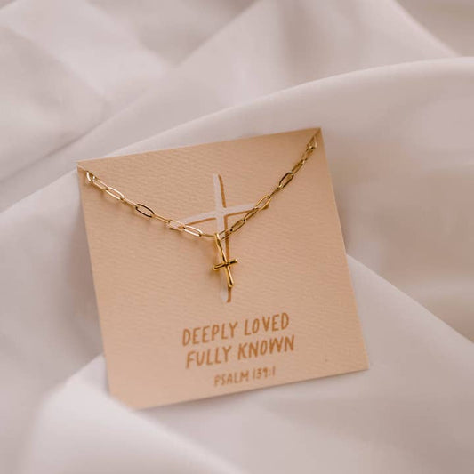 Deeply Loved Fully Known Charm Necklace