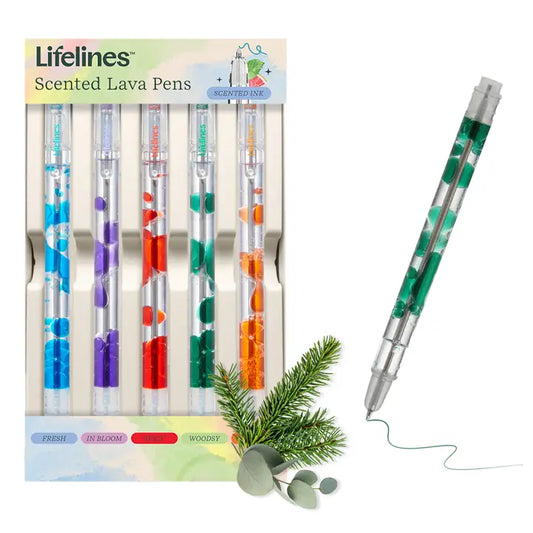 Scented Lava Pen Set- 5-pack