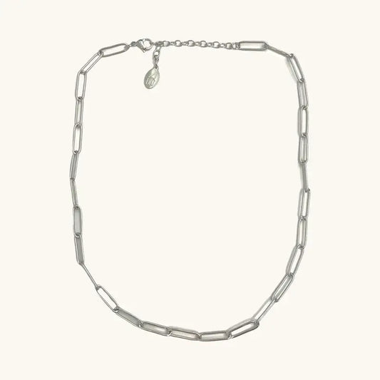 Sasha Silver Chain Necklace