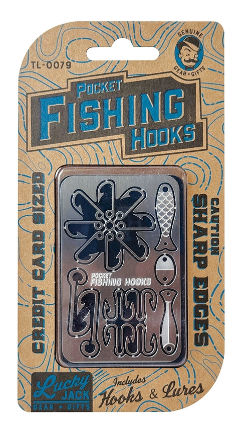 Fishing Hooks Adventure Card