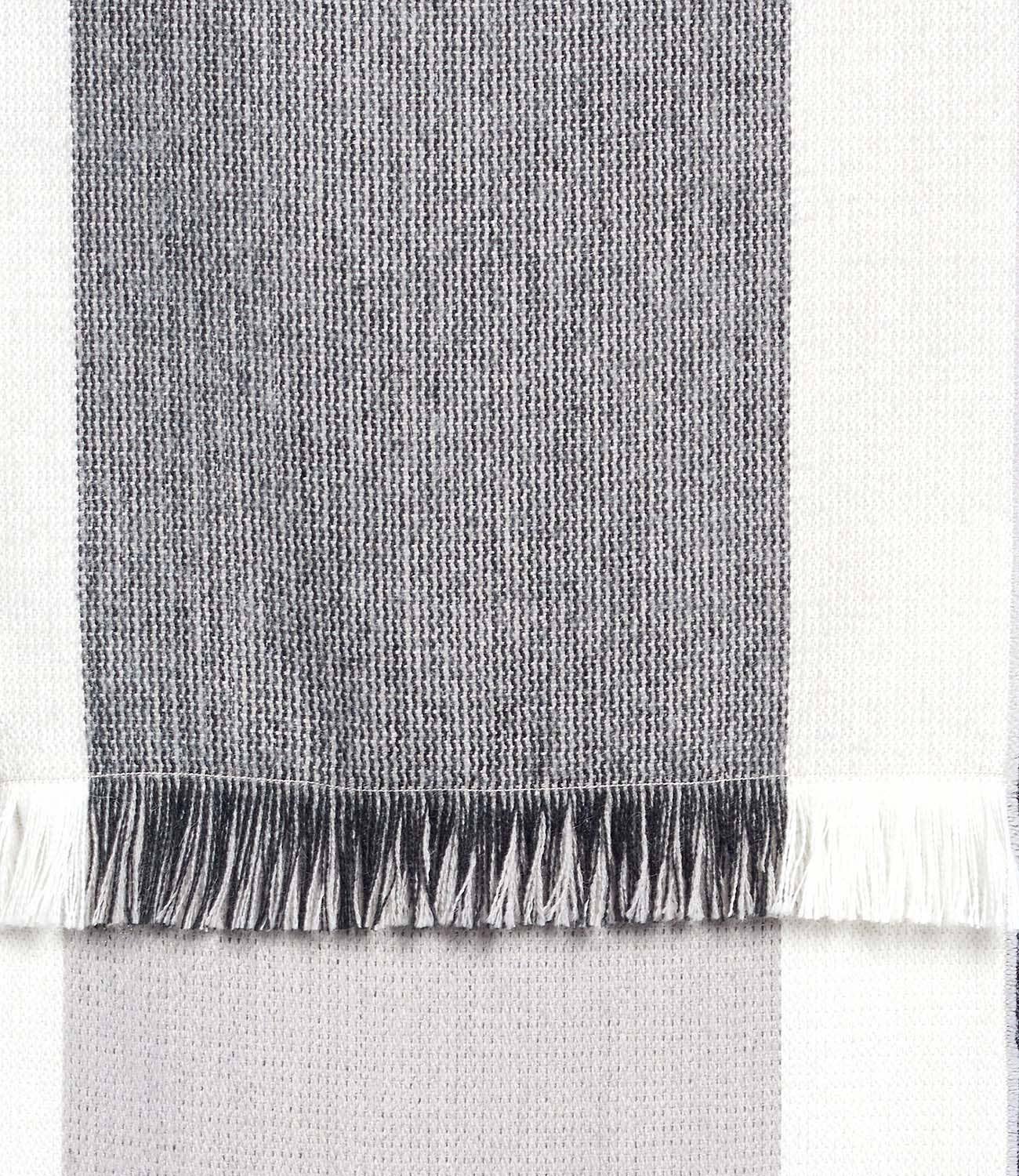 Alpaca Reversible Scarf - Jet Stream