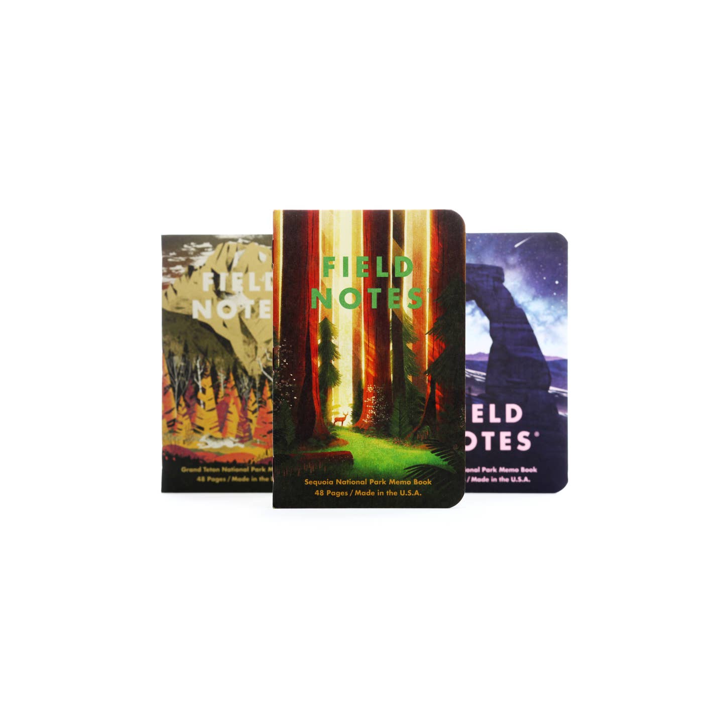 Field Notes National Parks - Series D