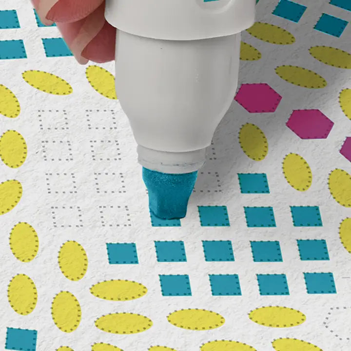 Flowart - Stamp By Shape- Secret Garden