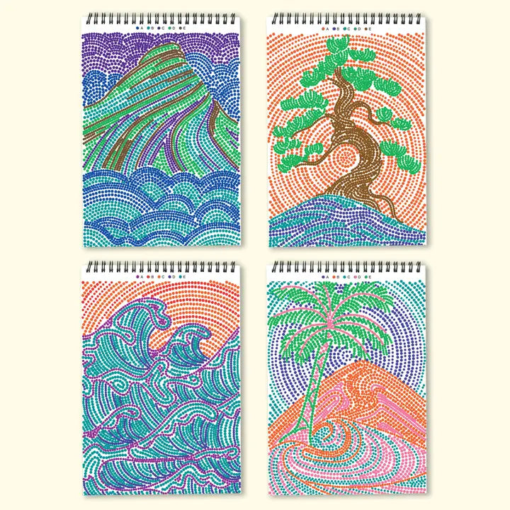 Flowart - Dot By Letter - Landscapes