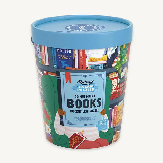 50 Must-Read Books of the World Bucket List 1000 Pc Puzzle