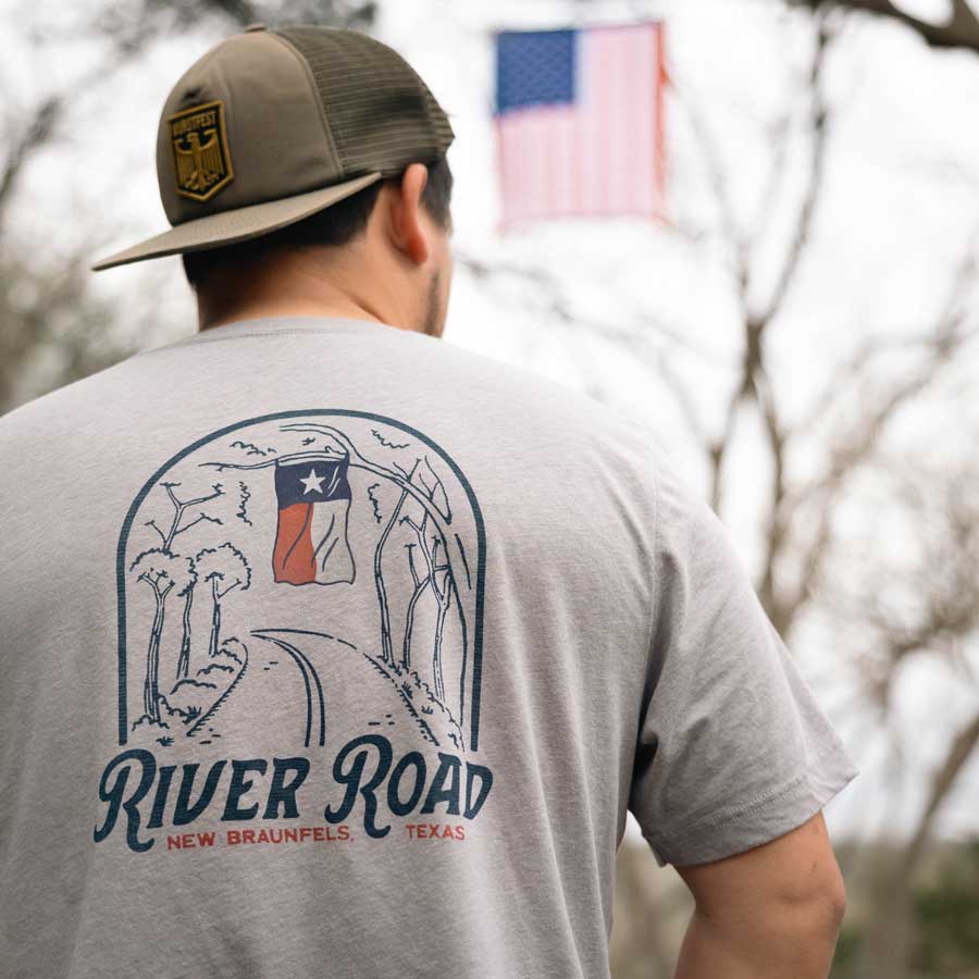River Road Flag Tee