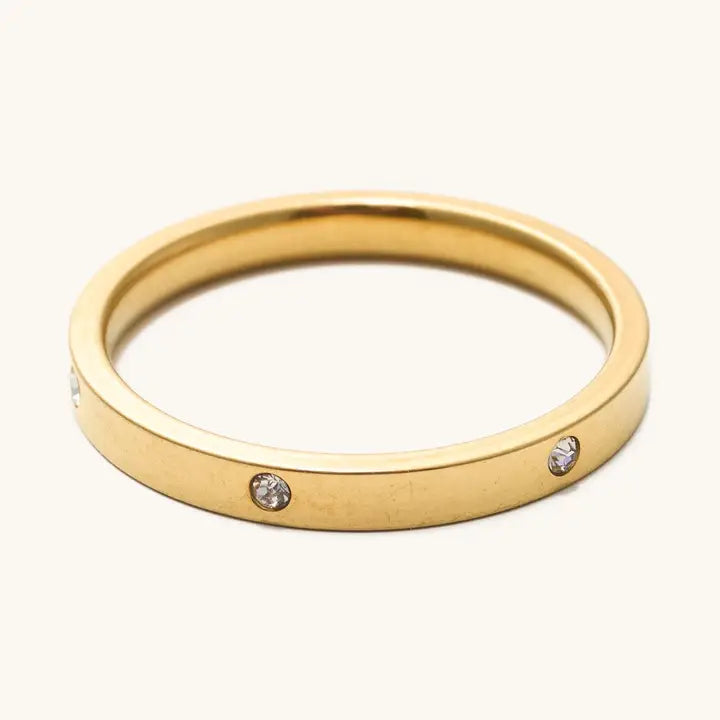 Skinny Corinne Ring- Gold