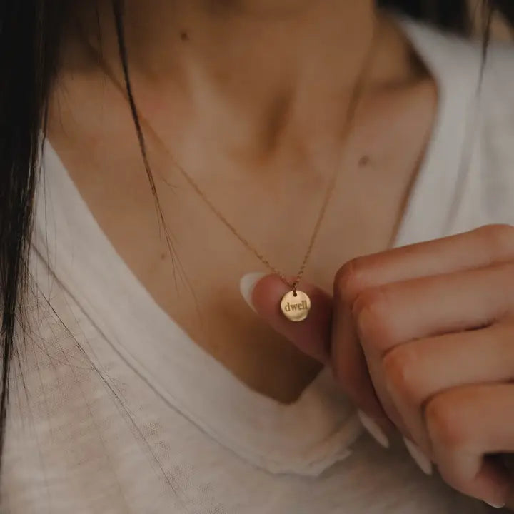 Dwell Disc Necklace