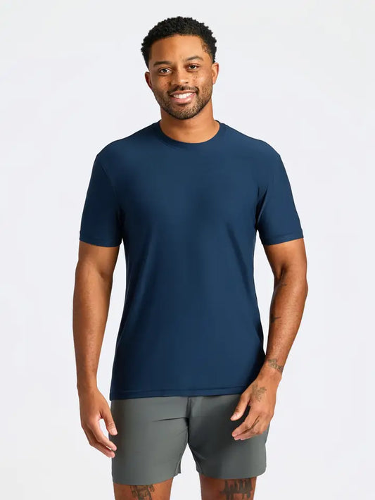Active Crew Neck - Navy