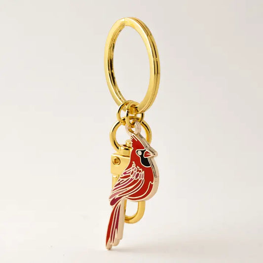 Red Cardinal Keychain & Bag Charm