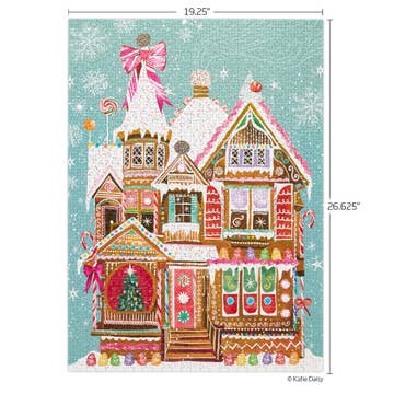 Gingerbread House 1000 Piece Puzzle