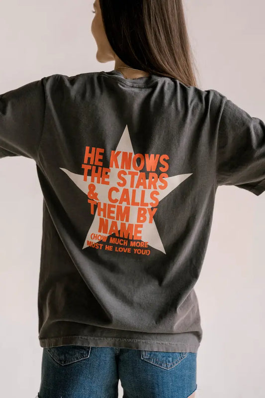 Fully Known Tee - Charcoal