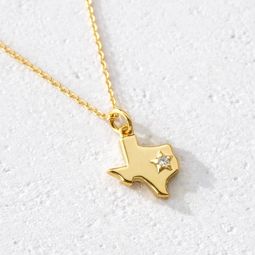 Texas State Necklace