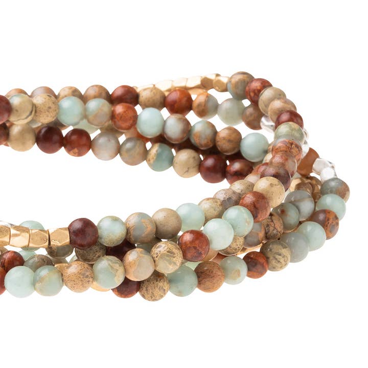 Stone Wrap: Bracelet or Necklace