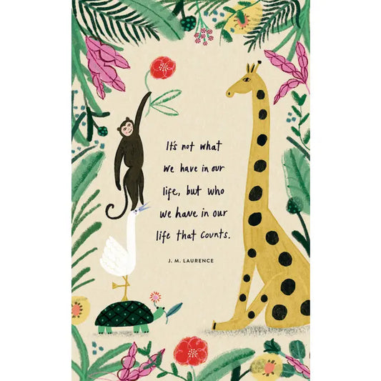 Wn: It's Not What We Have in Our Life, But Who
