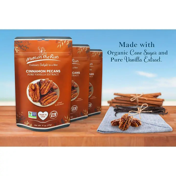 Cinnamon Vanilla Pecans