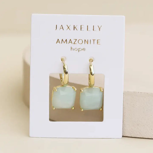 Gemstone Mini Drop - Amazonite