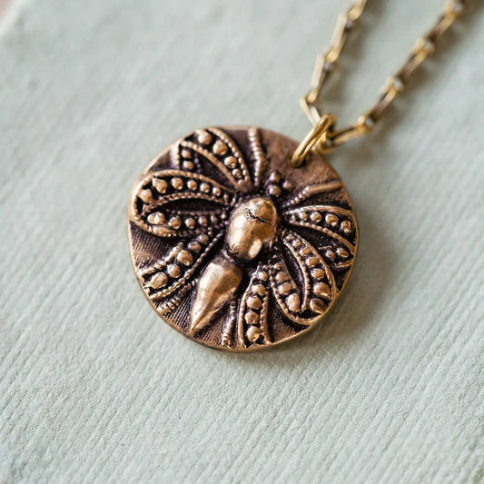 Heirloom Button Necklace