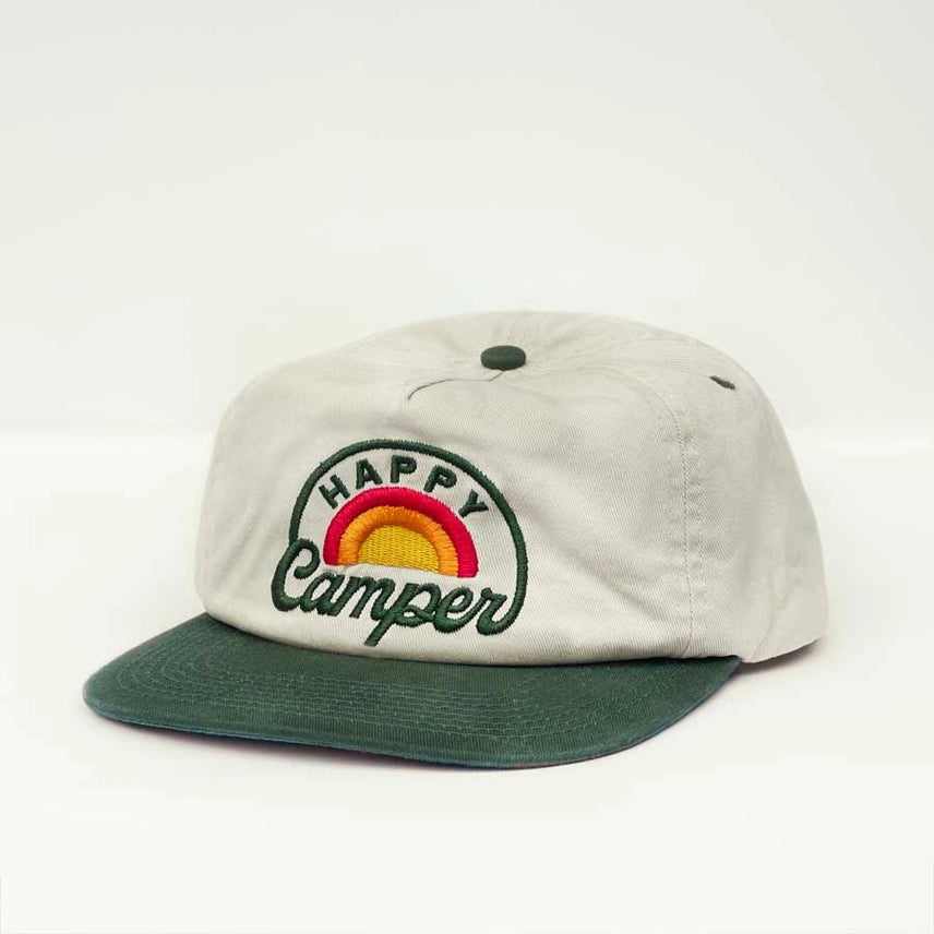 Happy Camper Snapback Hat (Youth)