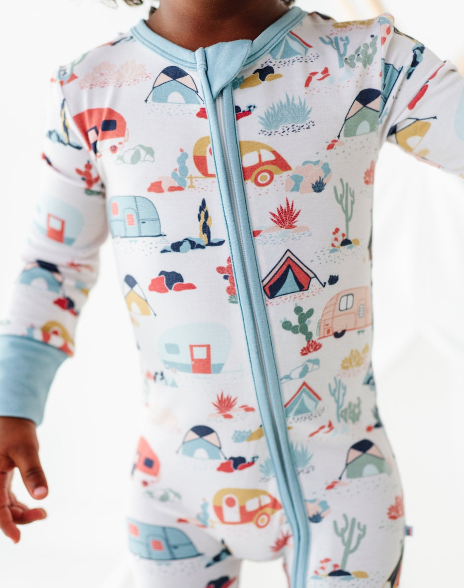 Baby Bamboo Pajamas - Desert Western Camper