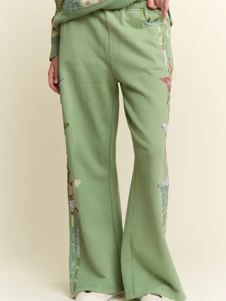 Patchwork Color Block Bottoms