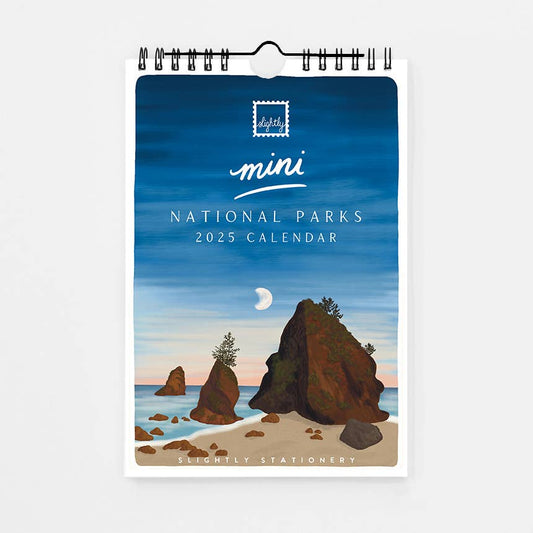 2025 Mini National Parks Wall Calendar