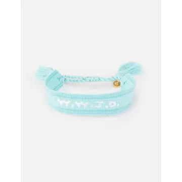 WWJD Embroidered Bracelet